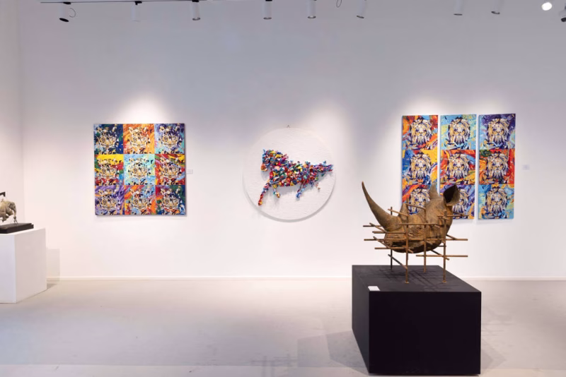 Skaya Art, a leading contemporary art consulting agency, proudly presents two captivating solo exhibitions in Dubai, featuring